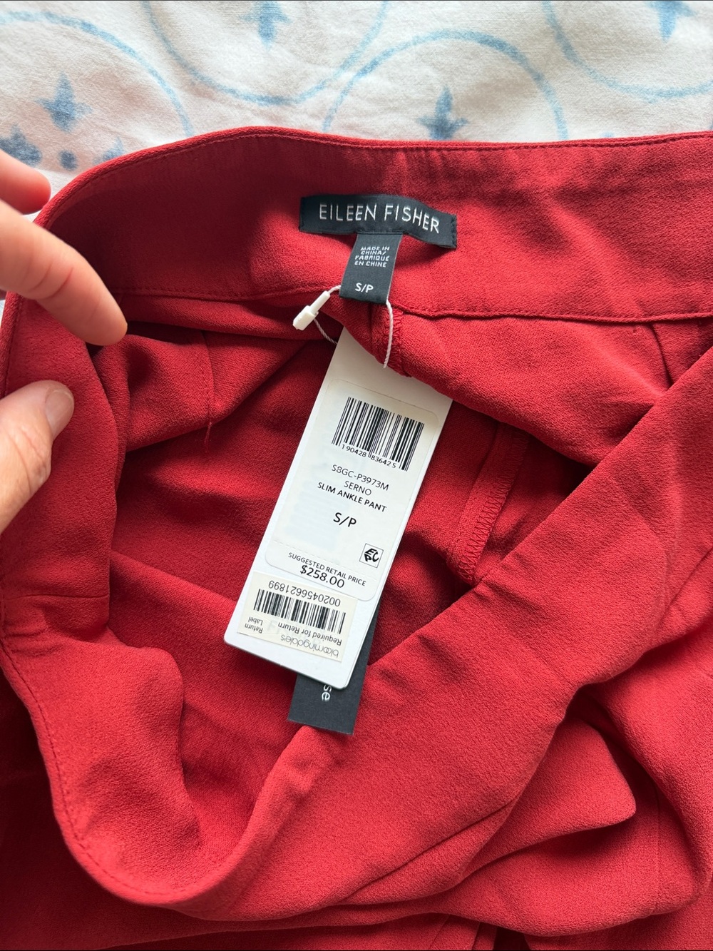 Eileen Fisher Reddish Slim pants